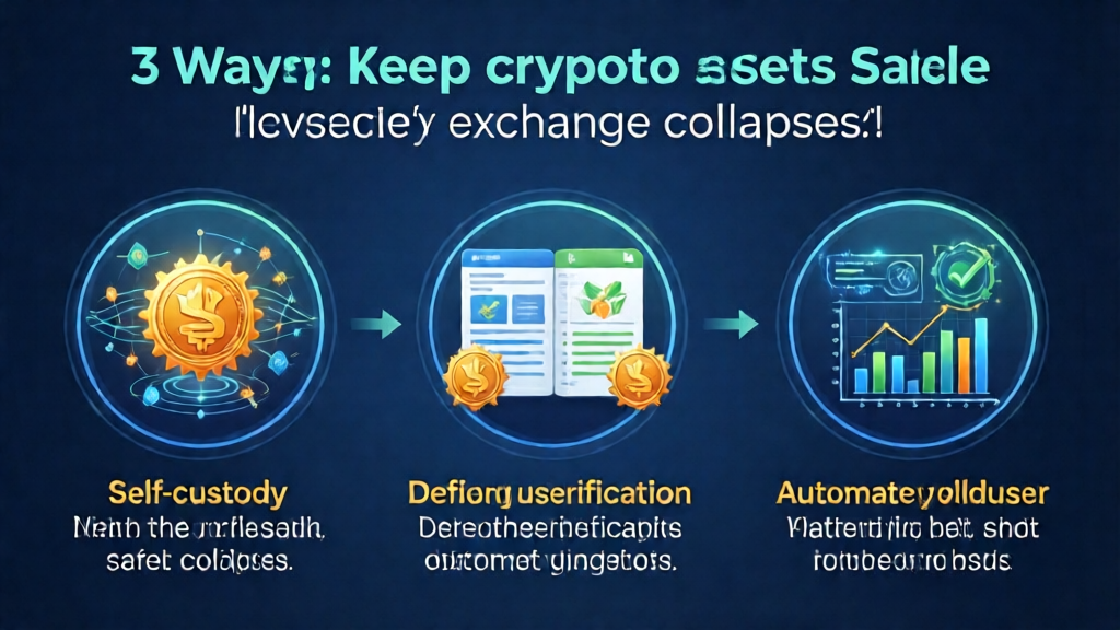 3 Ways to Keep Assets Safe Even if Exchanges Collapse