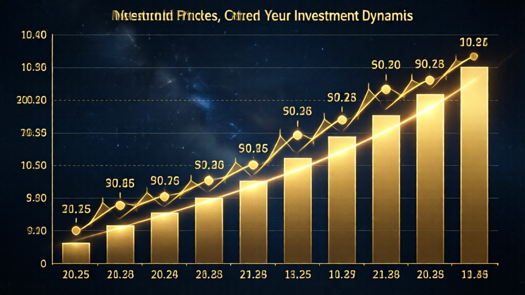 last ten years gold rate